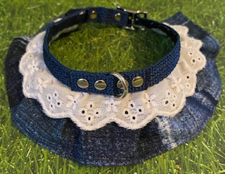 Denim Dog Collar